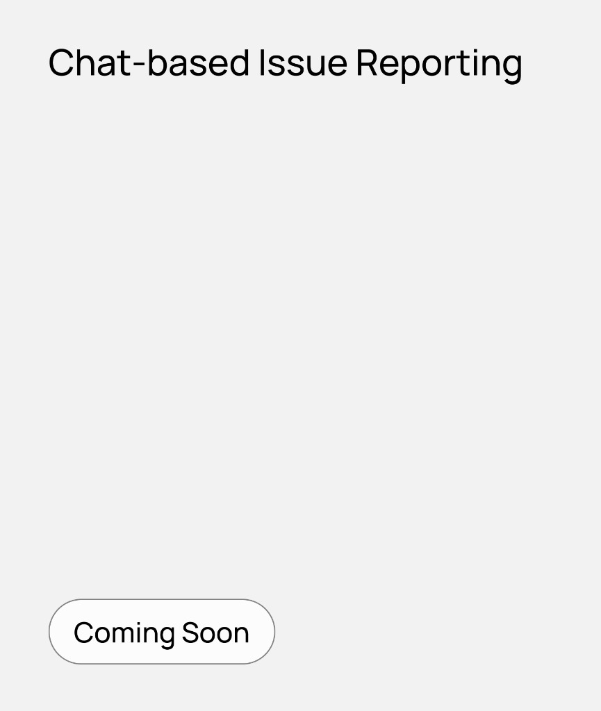 Chat-based Issue Reporting